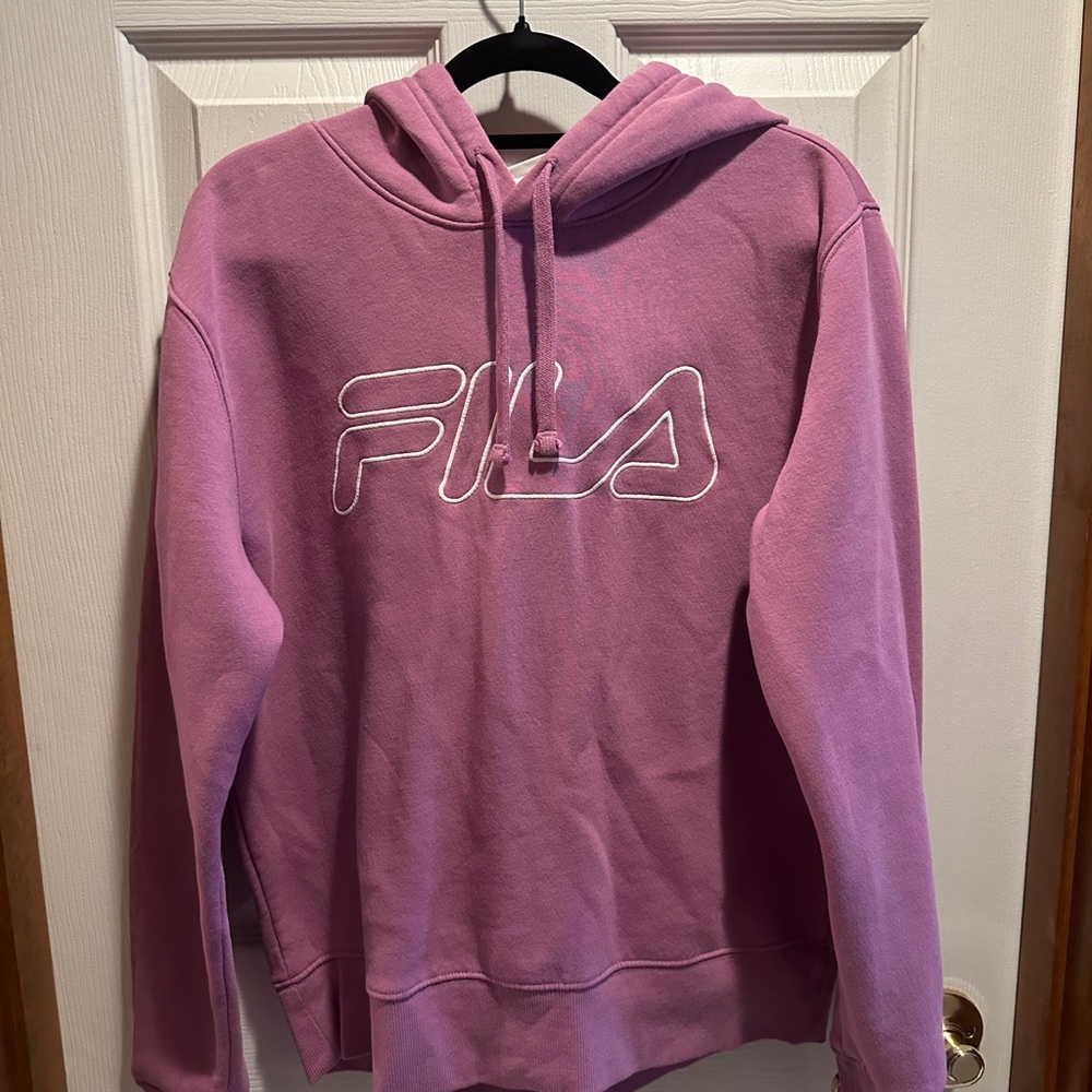 FILA Women's Purple Hoodie Sweater